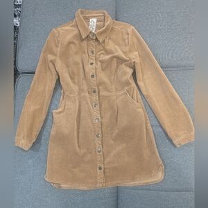 Women's Brown/Tan Corduroy Jacket